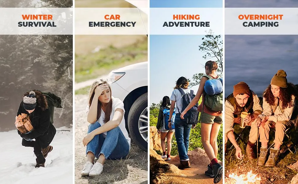 Emergency Sleeping Bag Usage