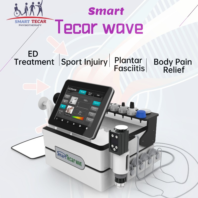 Diathermy Cet Ret RF Therapy Physiotherapy Shockwave Energy Transfer Tecar Therapy Physiotherapy Equipment