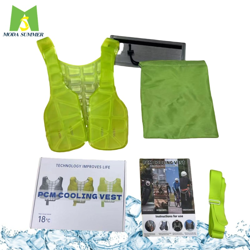Customized Men's Outdoor PCM Air Conditioned Cold Vest Ultimate Cooling Solution