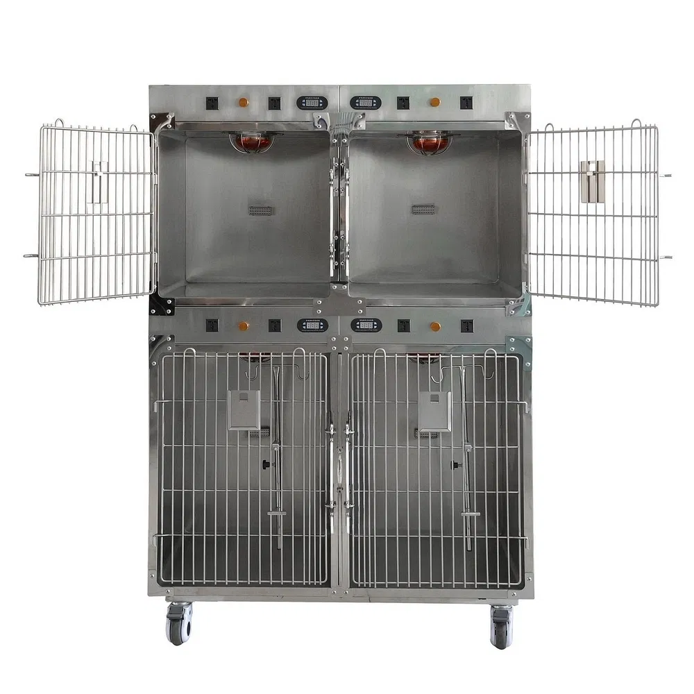 Low Energy Consumption Cgdj-003 Warm Light Pet Oxygen Therapy Cage for Professional Nursing