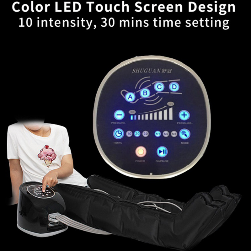 Massage Therapy Sports Recovery System Ipc Air Compression Boots Foot Leg Massager Machine Device