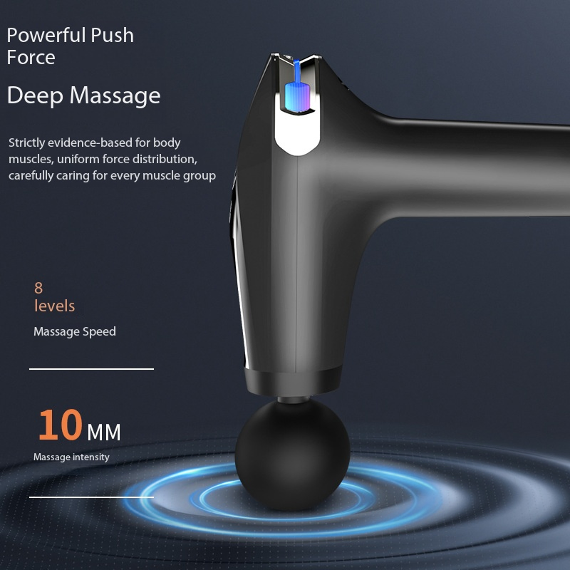 Percussion Massage Gun Deep Tissue Muscle Massager for Pain Relief and Recovery