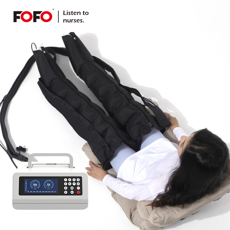 New! LCD Displayer Air Compression Therapy Machine System Leg Massager
