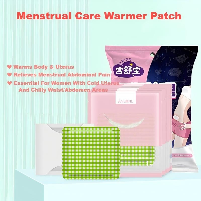 Portable Woman Heating Pad Warmer Patch Pack with Long-Lasting 8+ Hour for Menstrual Pain Relief