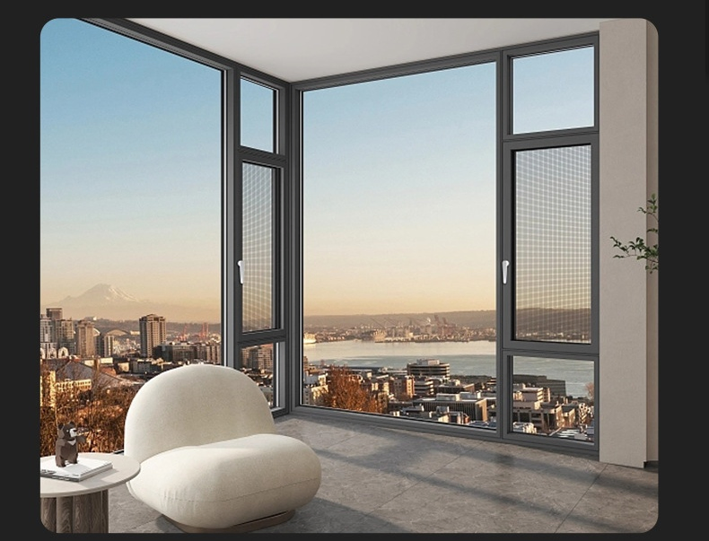 Guoxin Aluminum Windows: Heat-Insulating, Waterproof, and Fireproof Solutions