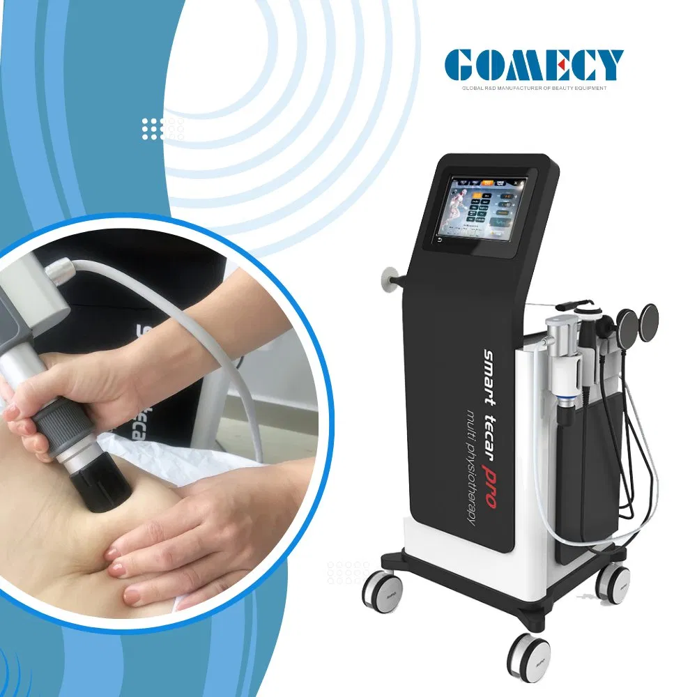 Portable 448kHz RF Tecar Therapy Ret Cet Diathermy Tera Hertz Frequency Device Tecartherapy Physical Portable Tensamax