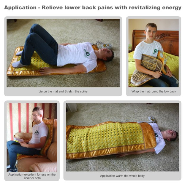 Serenity Jade Infusion Therapeutic Heating Mattress