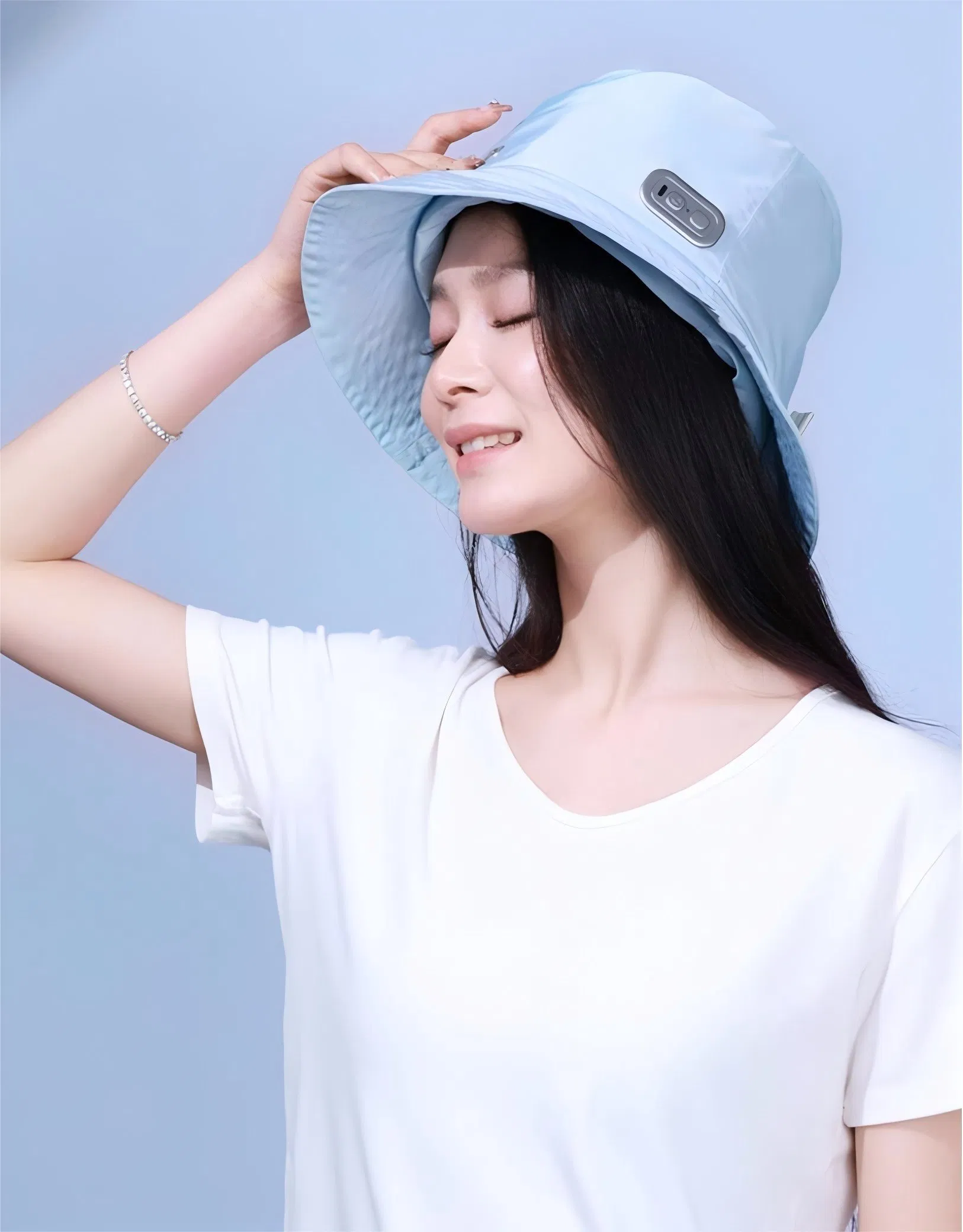 Hands-Free Airbag Compression and Thermal Therapy Hat - Wearable Scalp Massager
