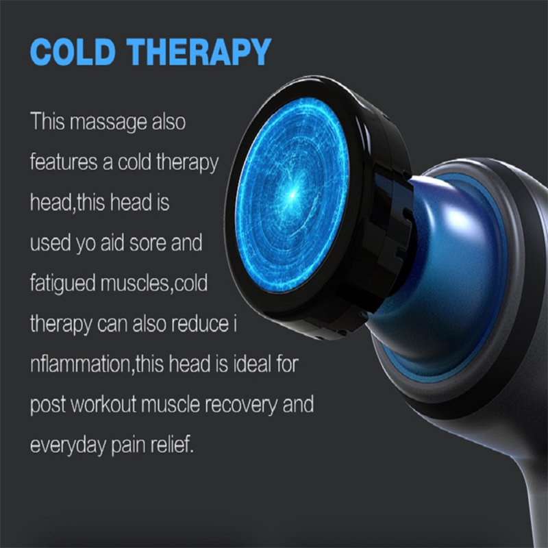 Dropshipping Vibration Heat Head Deep Tissue Percussion Muscle Body Therapy Hot Cold Massage Gun Manufacturer