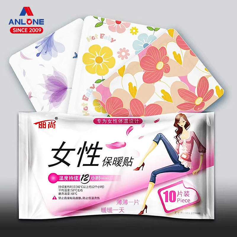 Secure Fit Thermal 12 Hour Female Heating Pad Portable Warmer Patch Self Heating Warming Pack No Slip for Menstrual Pain Relief