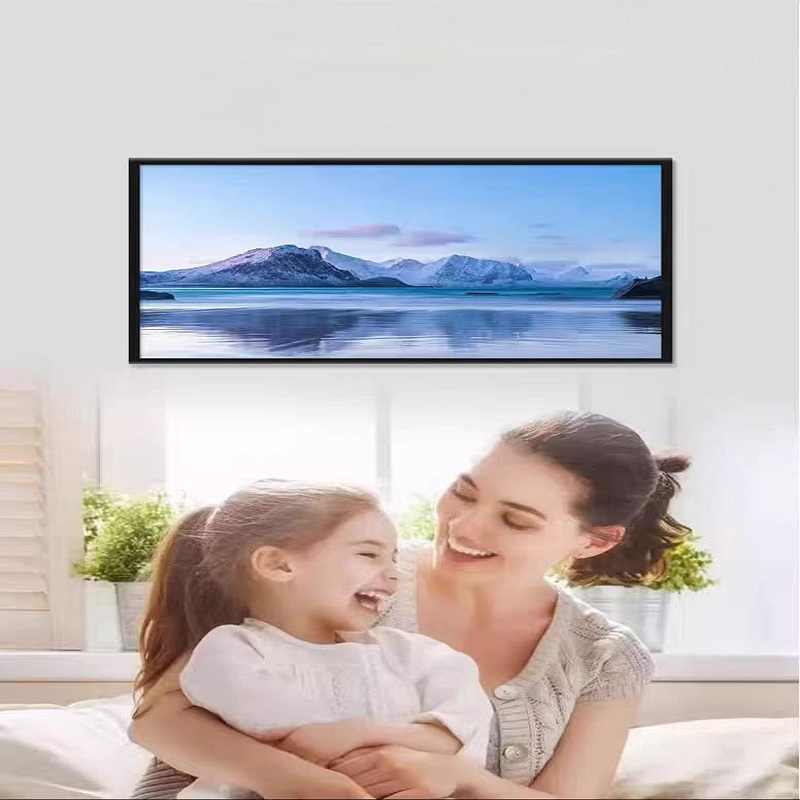 Affordable Custom Wall-Mounted Waterproof Carbon Crystal Heating Art, Wall Picture Electric Heater