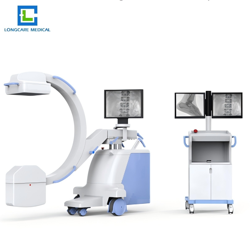 Mobile Surgical C-Arm System 5kw with Flat Panel Detector