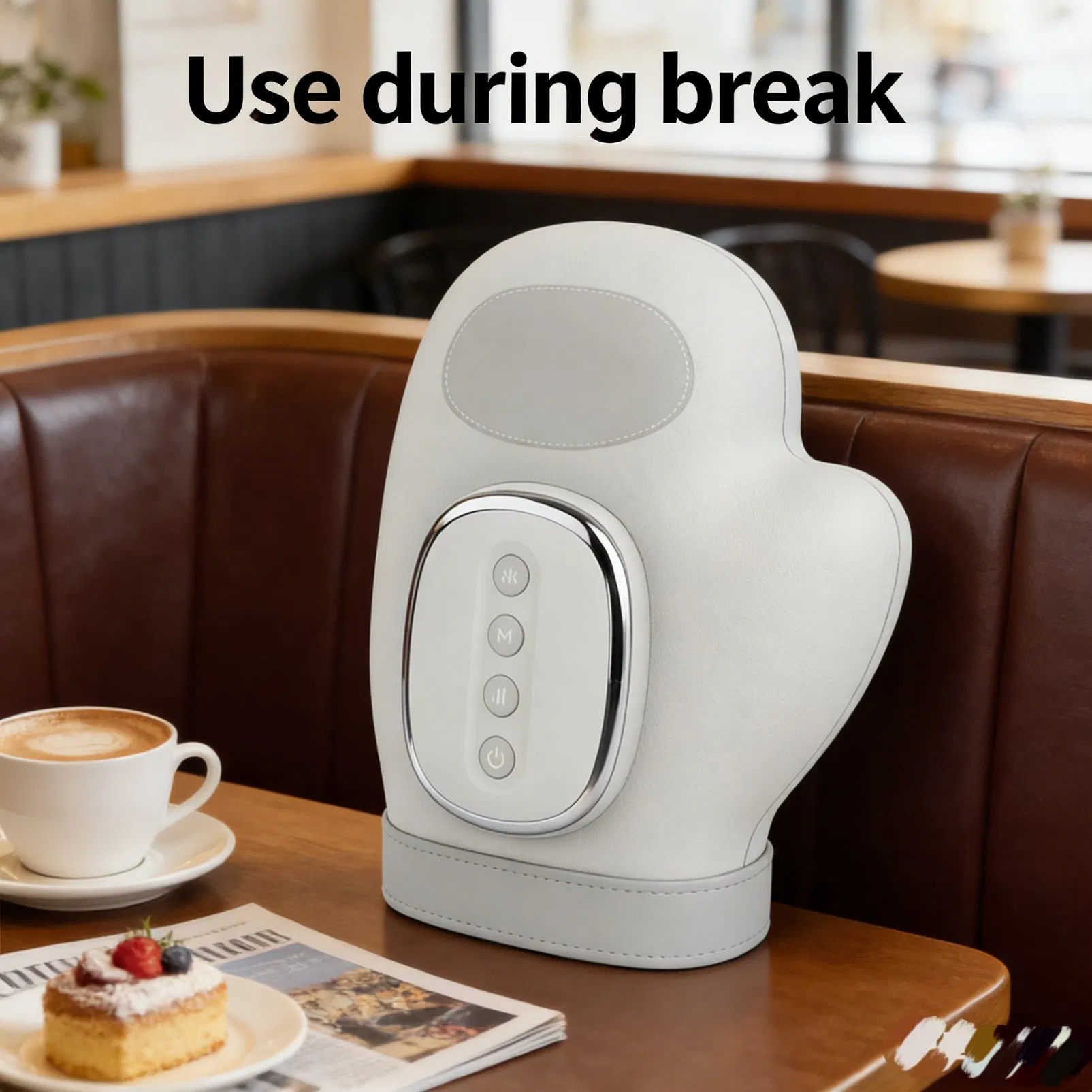 The Ultimate Rechargeable Hand and Wrist Massager with Compression and Heat