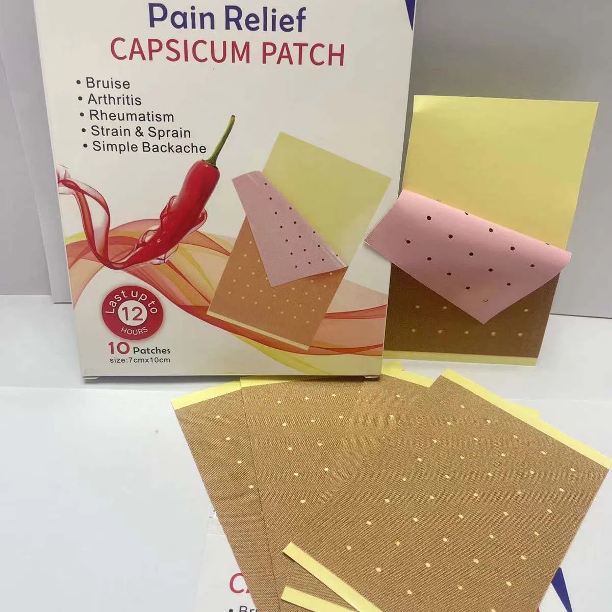 Heat Therapy Capsaicin Muscle Recovery Patch Set