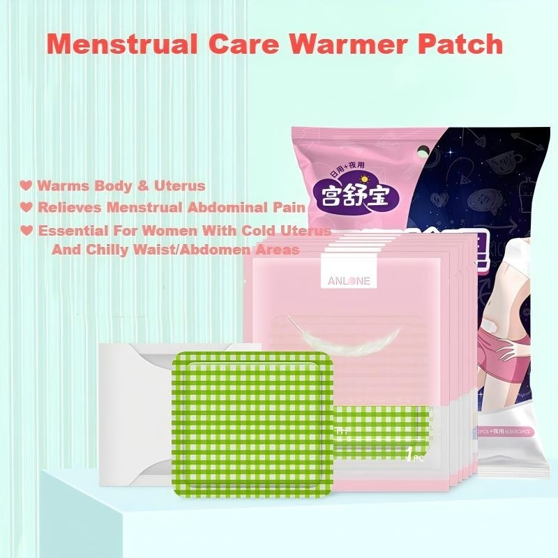 Adjustable Heat Instant Heating Pad Warmer Patch for Menstrual Cramps Provides 8hours Warmth for Period Pain Relief