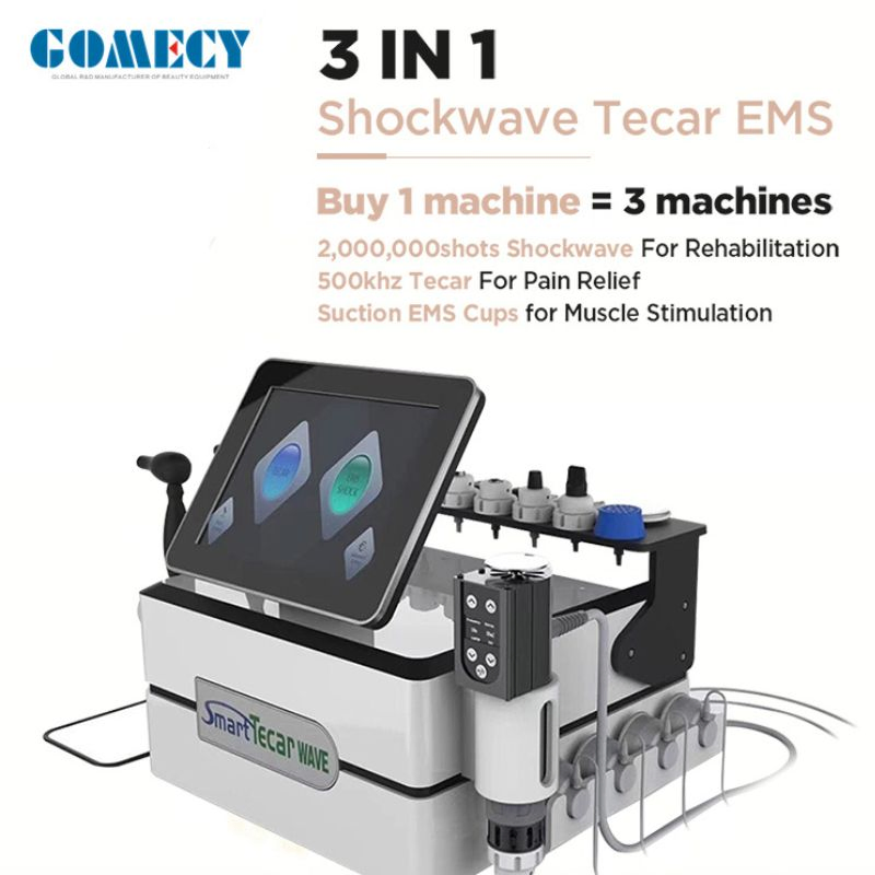 High Radio Frequency 448kHz Therapy RF Cet Ret Deep Heat 2025 Gomecy Beauty Machine for Weight Loss Device