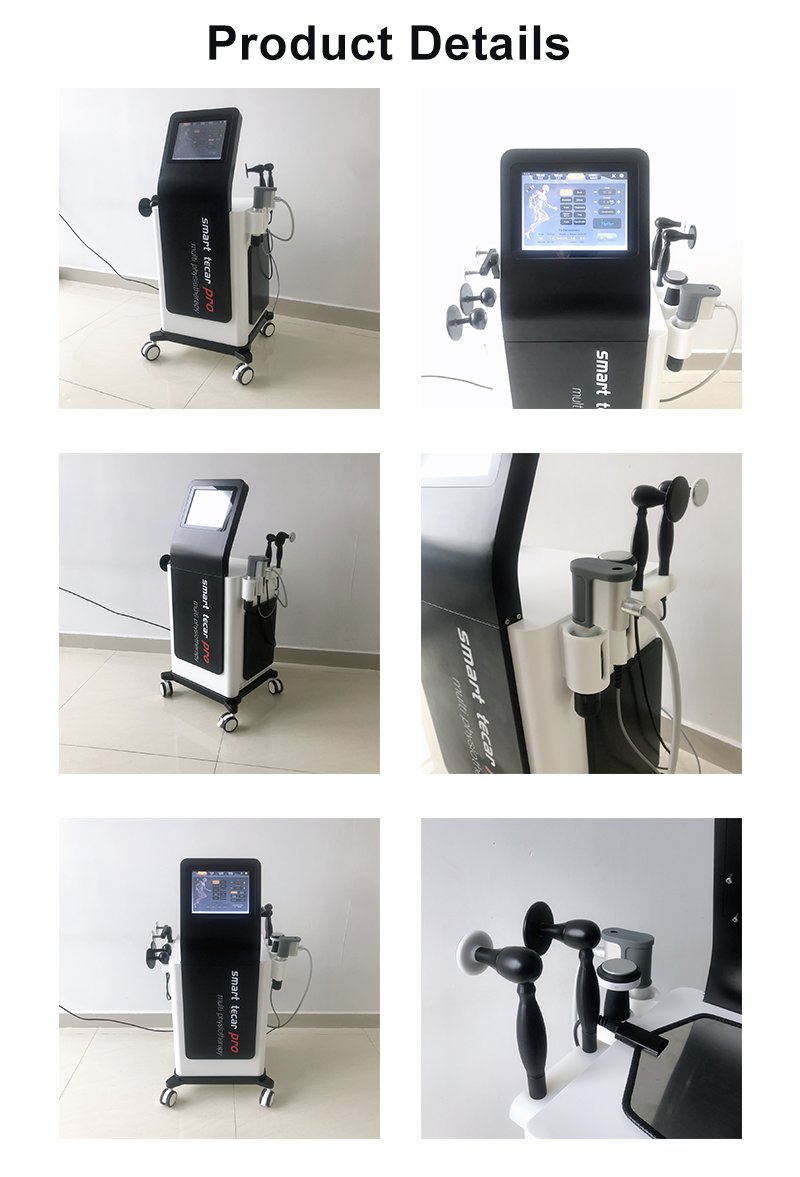 Good Quality Smart Tecar 450kHz Manufacturers Shockwave Therapy Physio Machine Pain Relief SPA Clinic Machine
