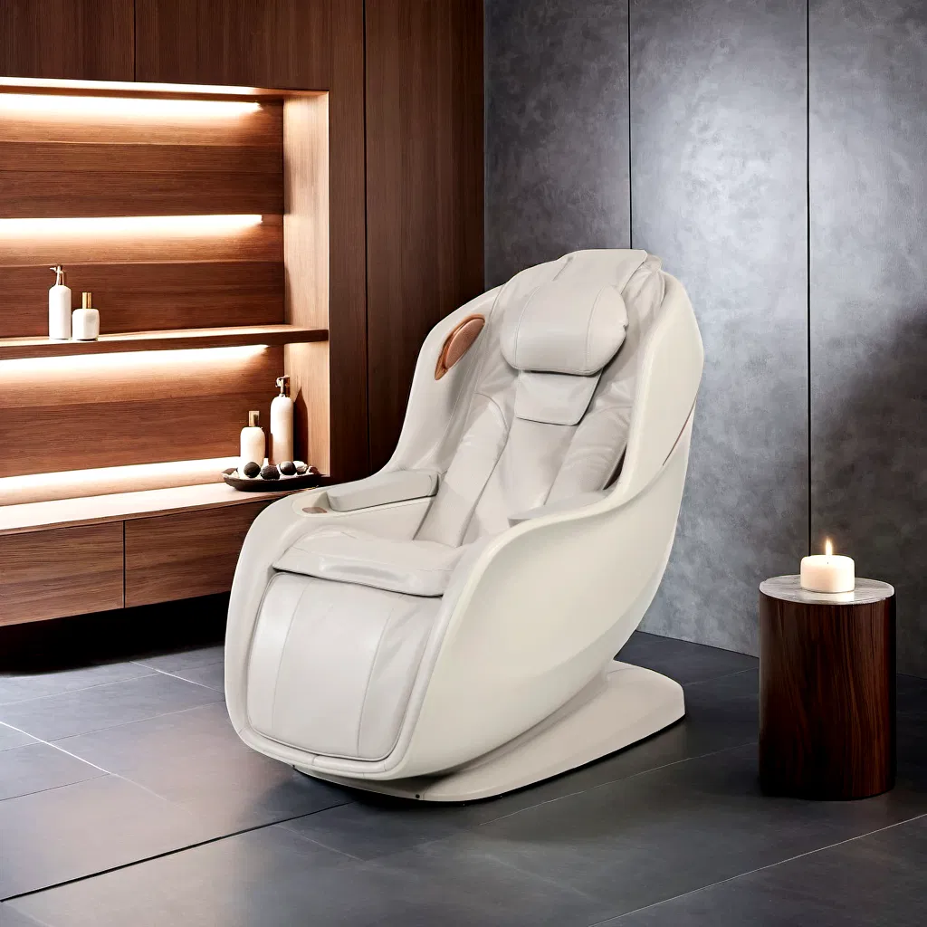 Deep Tissue Relief Recliner with Adjustable Armrest and Thermal Therapy for Neck Back Lumbar Thigh Calf Fatigue Relax Full Body Electric Massage Chair