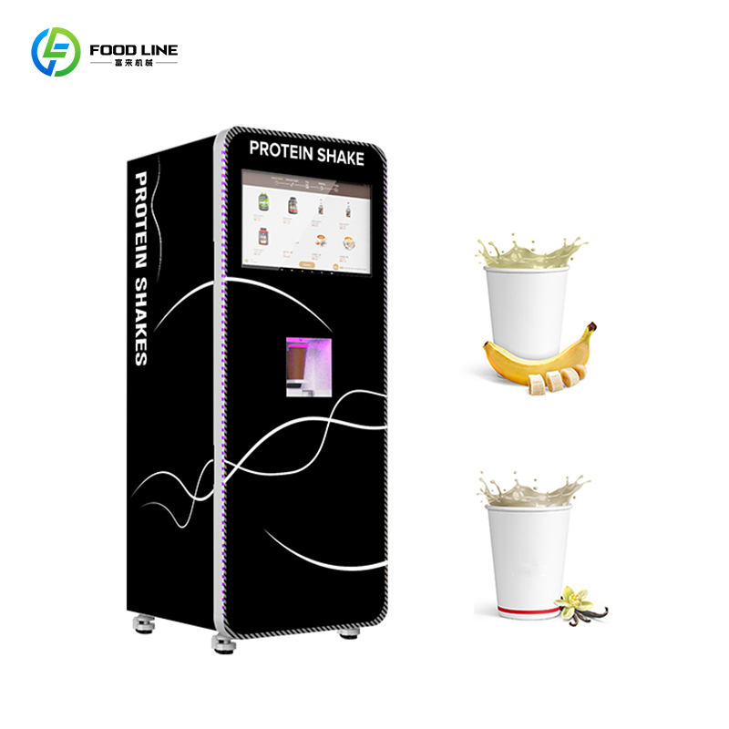 Premium Quality Smart Protein Shake Vending Machine with Multi-Flavor Automatic Mixing System Cashless Payment Touch Screen for Gyms and Fitness Studios
