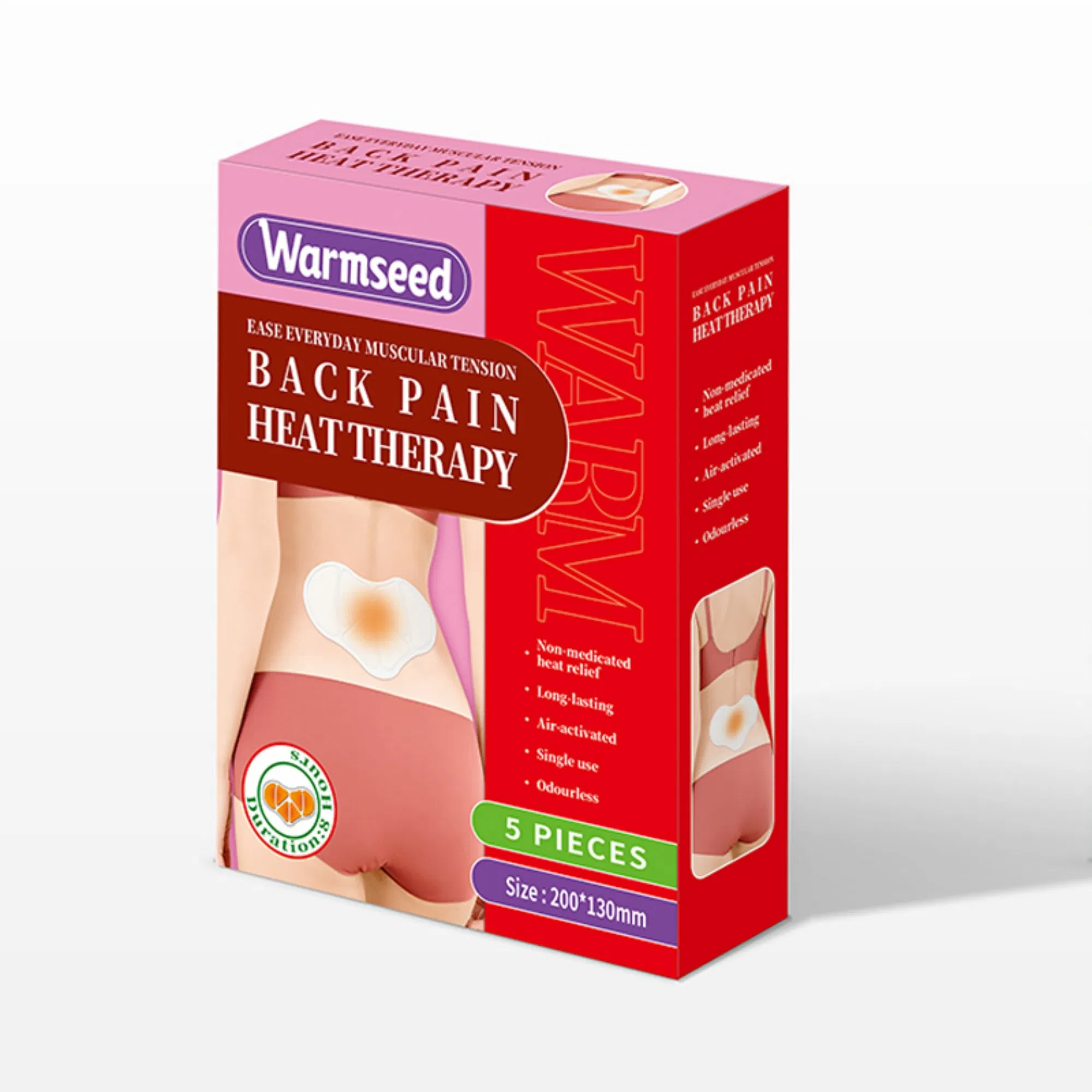 Compact Size Portable Disposable Eco-Friendly Heat Therapy Patch