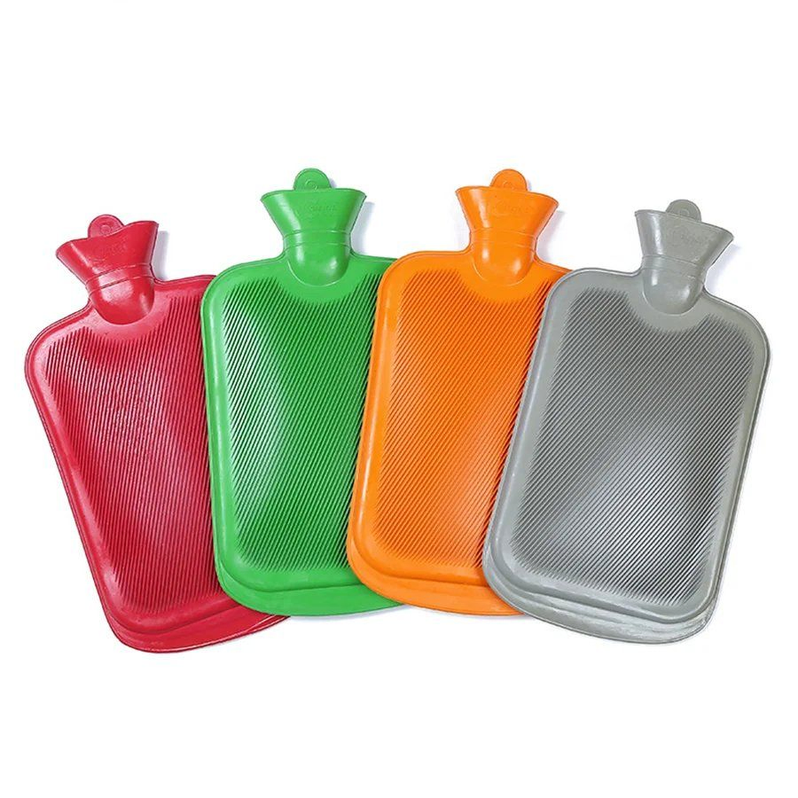Factory Price Rubber PVC Hot Water Bottle 2L 1L Hand Warmer Hot Water Bag