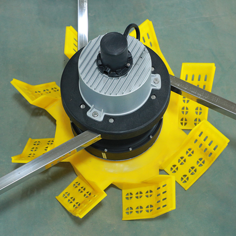 Energy-Saving Permanent Magnet Variable Frequency Aerator, Three-Float Aerator, Impeller Type