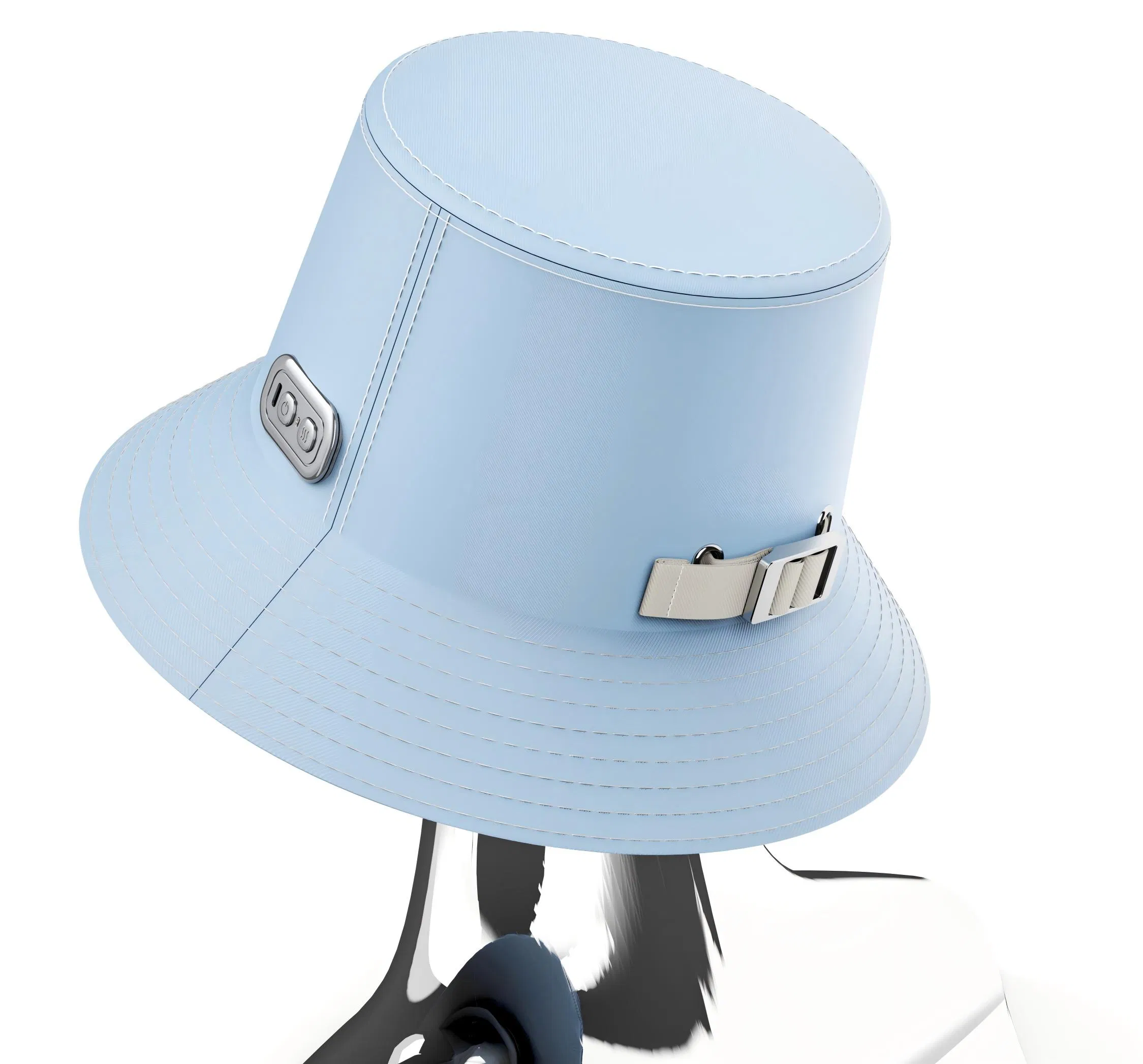 Hands-Free Airbag Compression and Thermal Therapy Hat - Wearable Scalp Massager