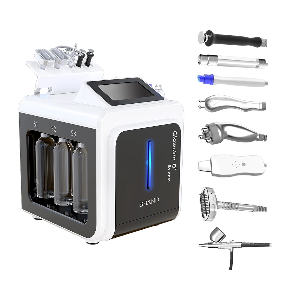 Glowskin Hydro Microdermabrasion Peel Machine Hydra Skin Water Oxygen Jet Peel for SPA Beauty