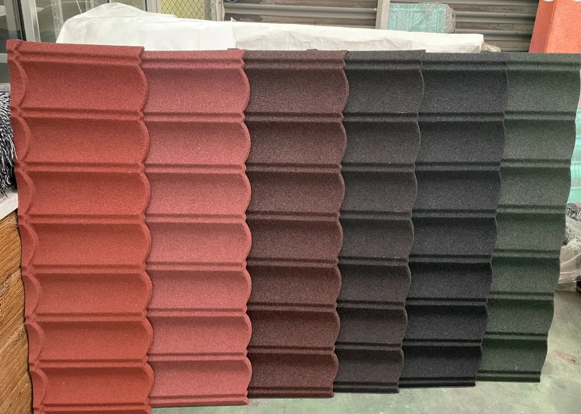 Hot Selling Stone Coated Metal Solar Roof Tile Photovoltaic