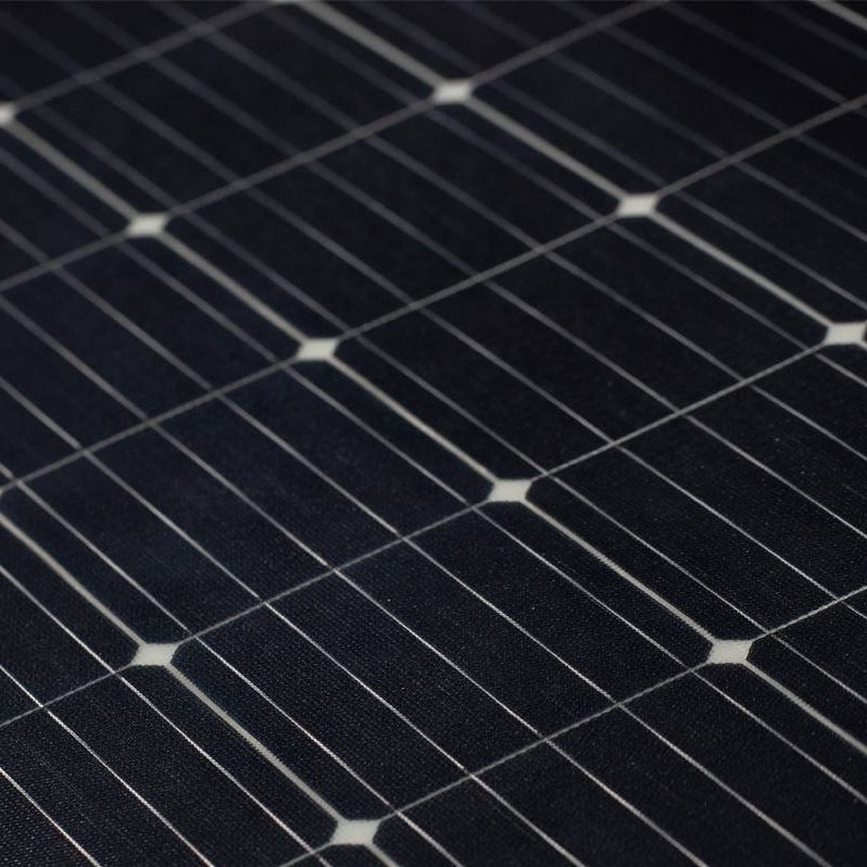 Bendable Thin Film 530W Solar Panel for Curved Roof RV Boat Van Life