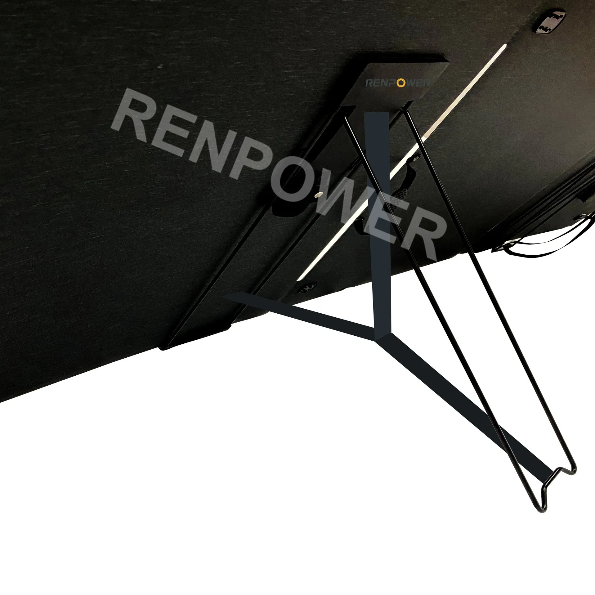 400W Black One Piece Mono Portable High Efficiency Solar Blanket Camping Hiking