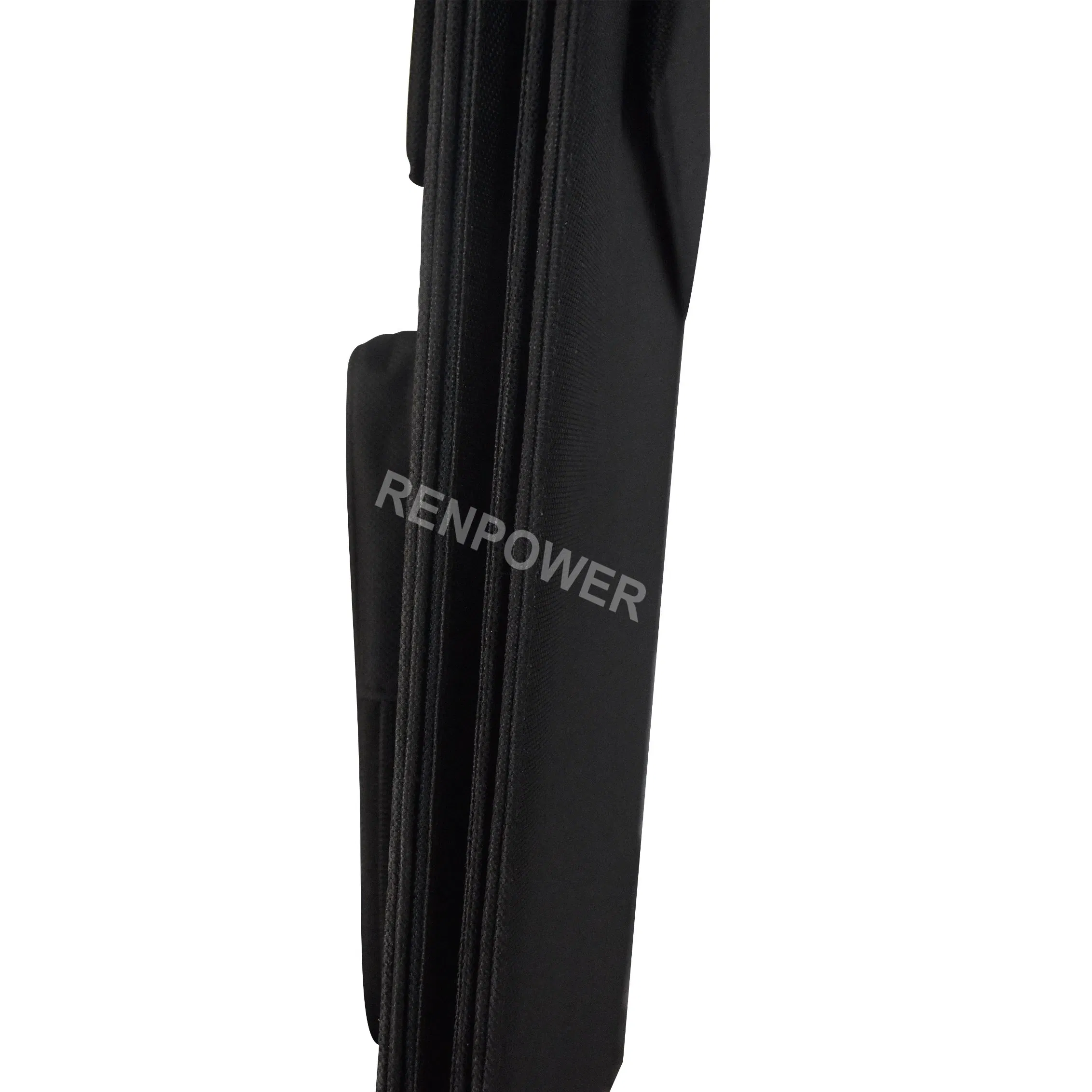 Black Mono High Efficiency Portable ETFE 200W Solar Blanket for Camping Hiking