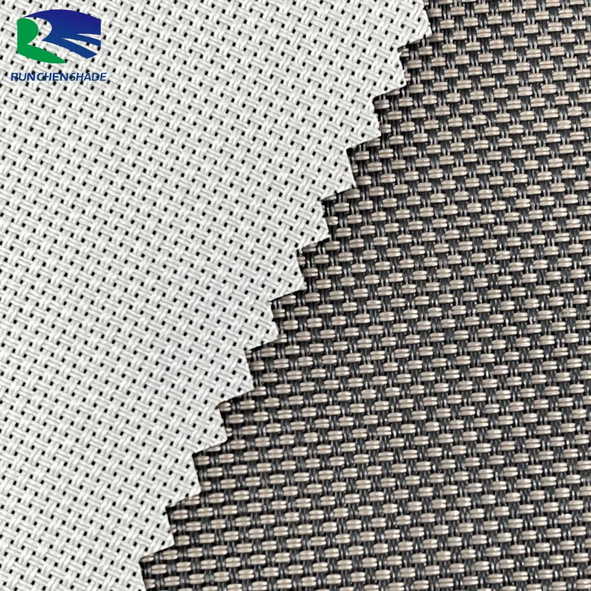 Customized Polyester Sunscreen Transparent Roller Blind Fabric