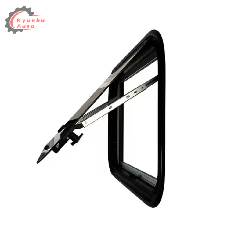 Thermal Insulation Transparent RV Motorhome Sliding Window Blinds Double Layered Hollow Acrylic Camper Van Window