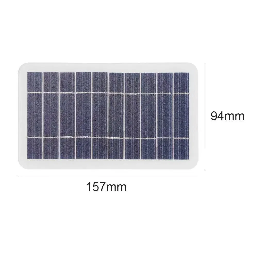 2W 5V Solar Panel Small Solar Charge with USB Solar 157*94mm