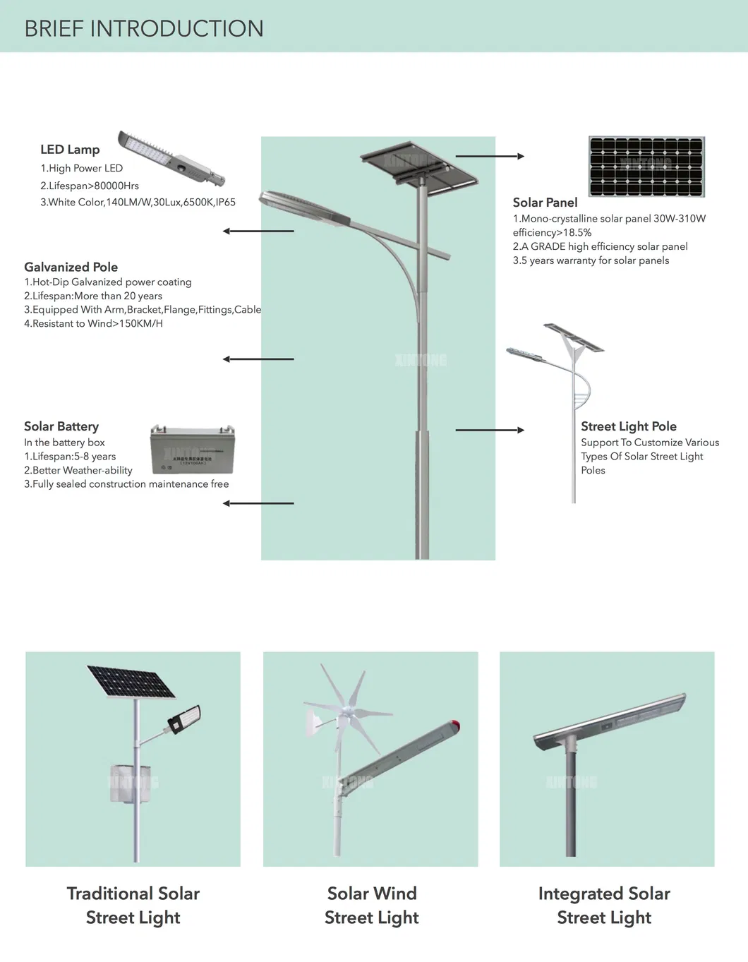 Solar Street Light Overview