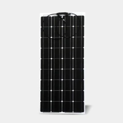 250W Custom Flexible Solar Panels Monocrystalline Solar Cell Waterproof for Roof, Camping, RV