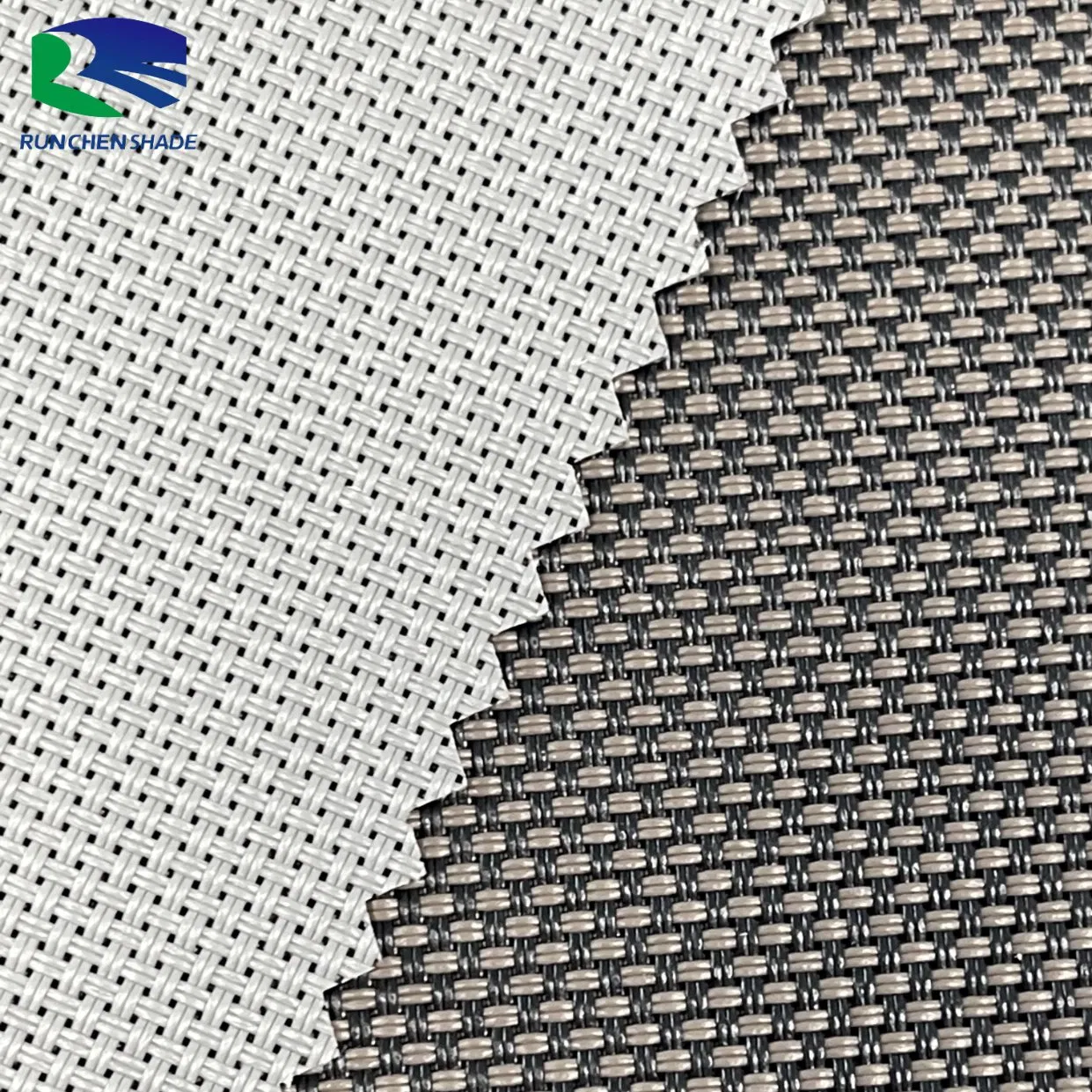Customized Polyester Sunscreen Transparent Roller Blind Fabric