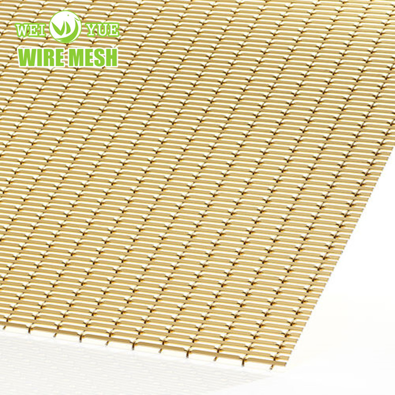 Stainless Steel Architectural Decorative Wire Mesh Used for Wall Cladding