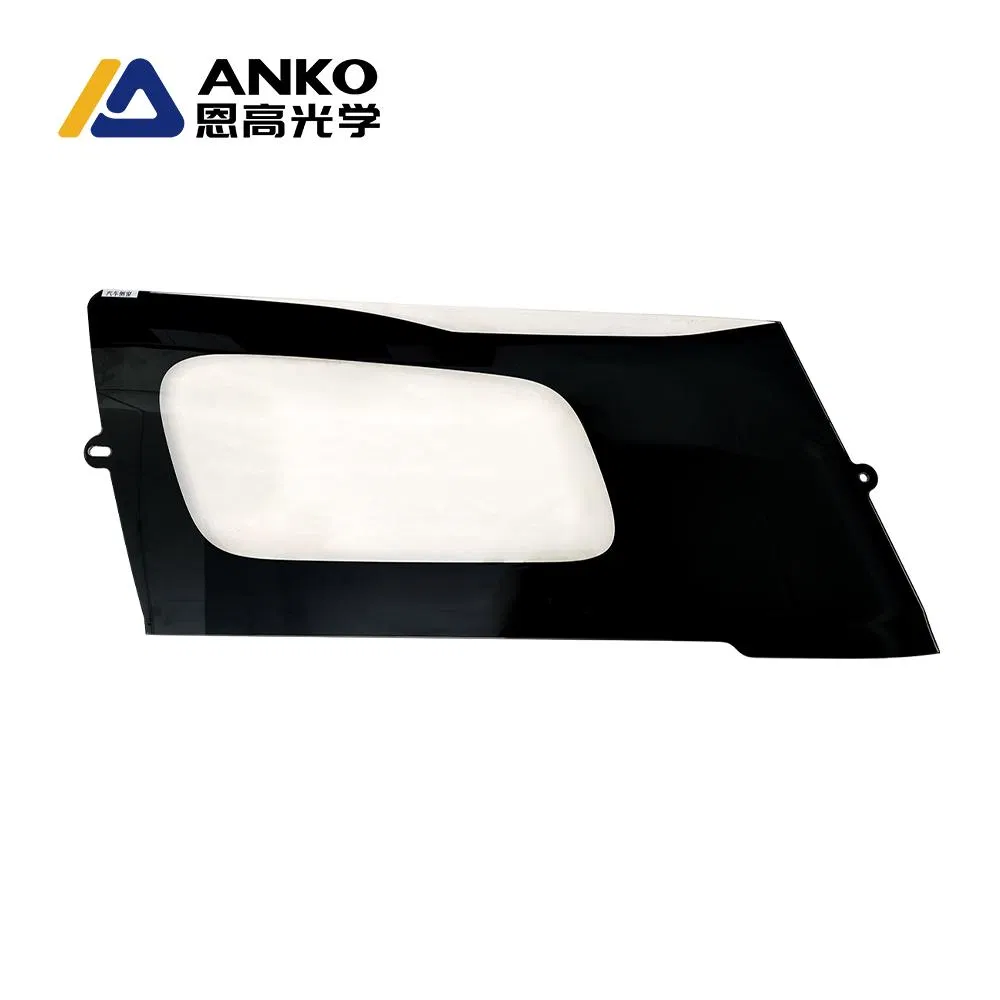 Silk Printing Tinted Polycarbonate Safety Glazing for Automotive Car Side Windows