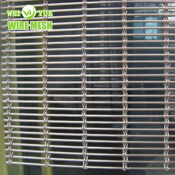 Decorative Stainless Steel Architectural Wire Mesh Metal Facade Mesh