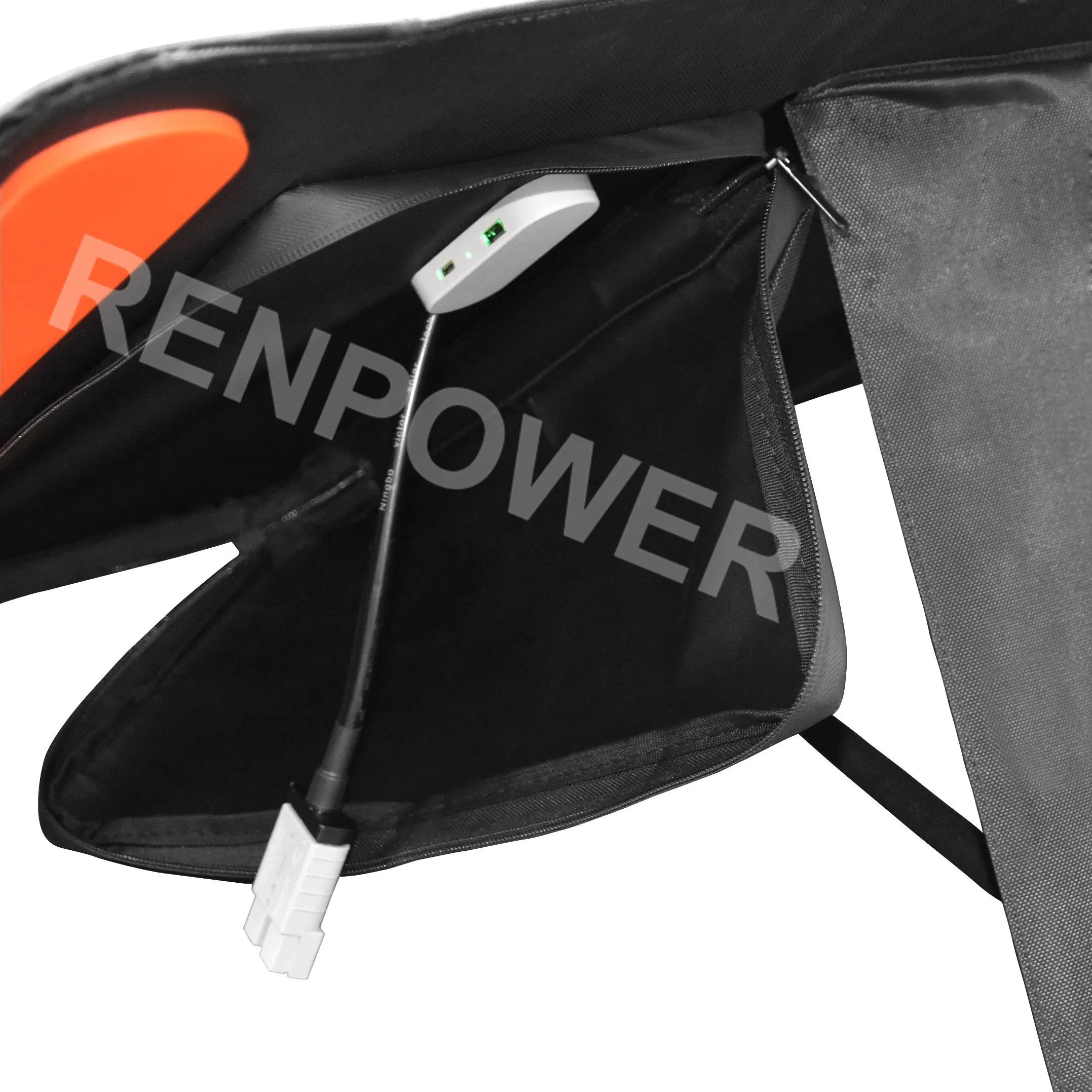 60W Mono Waterproof Foldable High Efficiency Portable Solar Blanket for Camping Outdoors