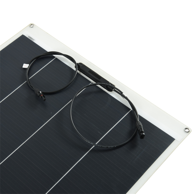 High Performance Monocrystalline Silicon Solar Cells Semi Thin Film Bendable 160W PV Panel for RV Travelling, Marine, Camping, Roof Tiles