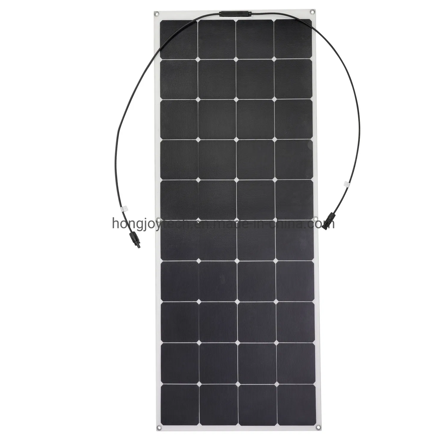 Ultra Lightweigh and Extremely Flexible Mono Power Cells Solar Panel Photovoltaic Module 110W 120W 130W 135W 140W for Marine, Rooftop, RV &amp; Any Curved Surfaces