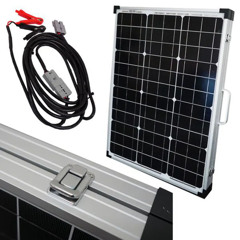 Yangtze 12V 100 Watt Folding Solar Panel Portable Kit for Camping