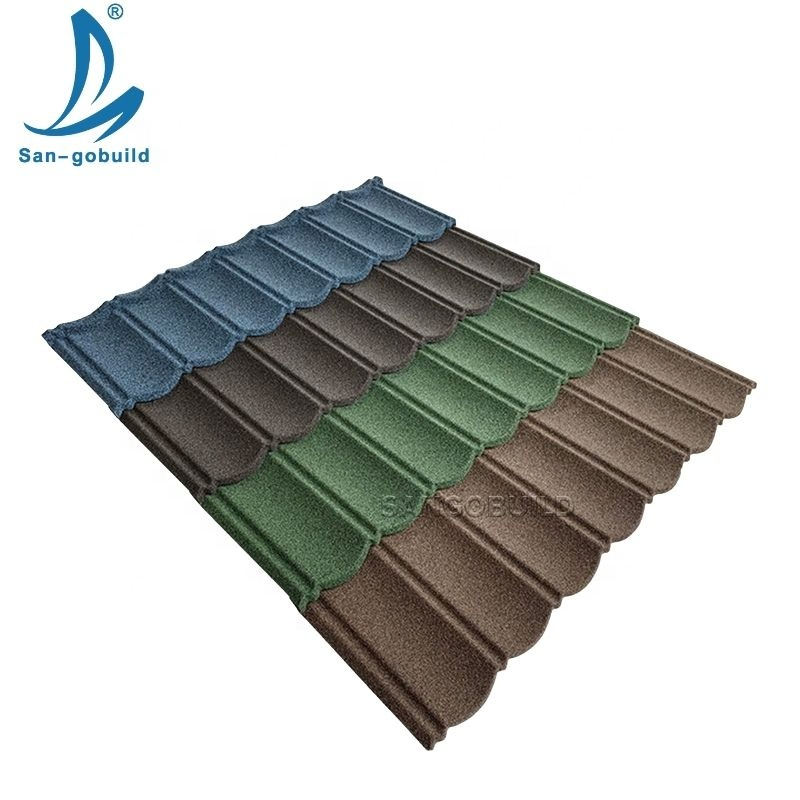Free Samples Galvanlume Metal Roofing Sheet China Cheap Roof Tile Factory High Quality Lightweight Solar Roof Tile