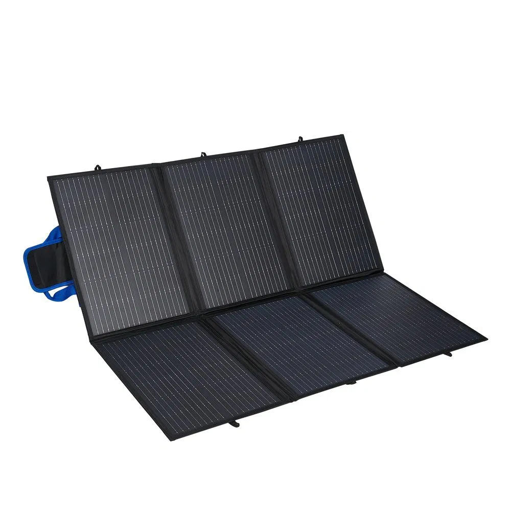 200W 18V Foldable Portable Monocrystalline Solar Blanket for Power Stations Camping Camper