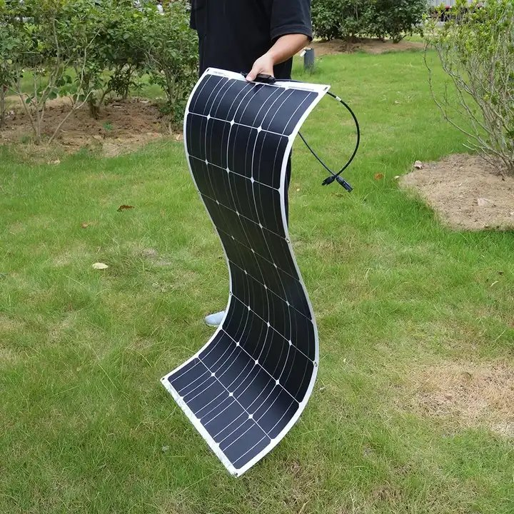Solar Module 100W Semi-Flexible Marine Grade with EVA Encapsulation Durability for Harsh Weather Conditions
