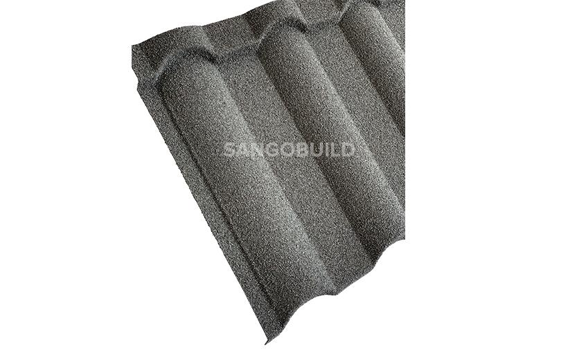 Africa Colored Stone Coated Metal Solar Roof Tiles with Wire Nails Lightweight Roofing Materials 26 Gauge Milano