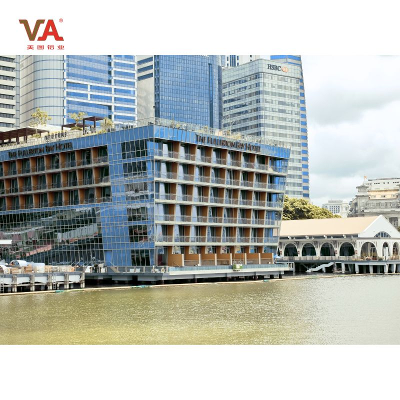 Building Facade Frameless Spider System Glazing Aluminum Price Aluminium Glass Curtain Wall